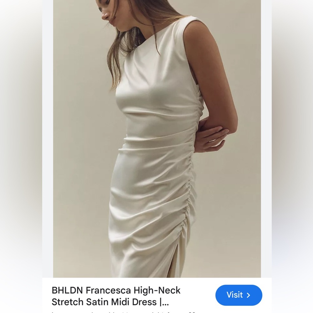BHDLN Francesca High Neck Midi Dress